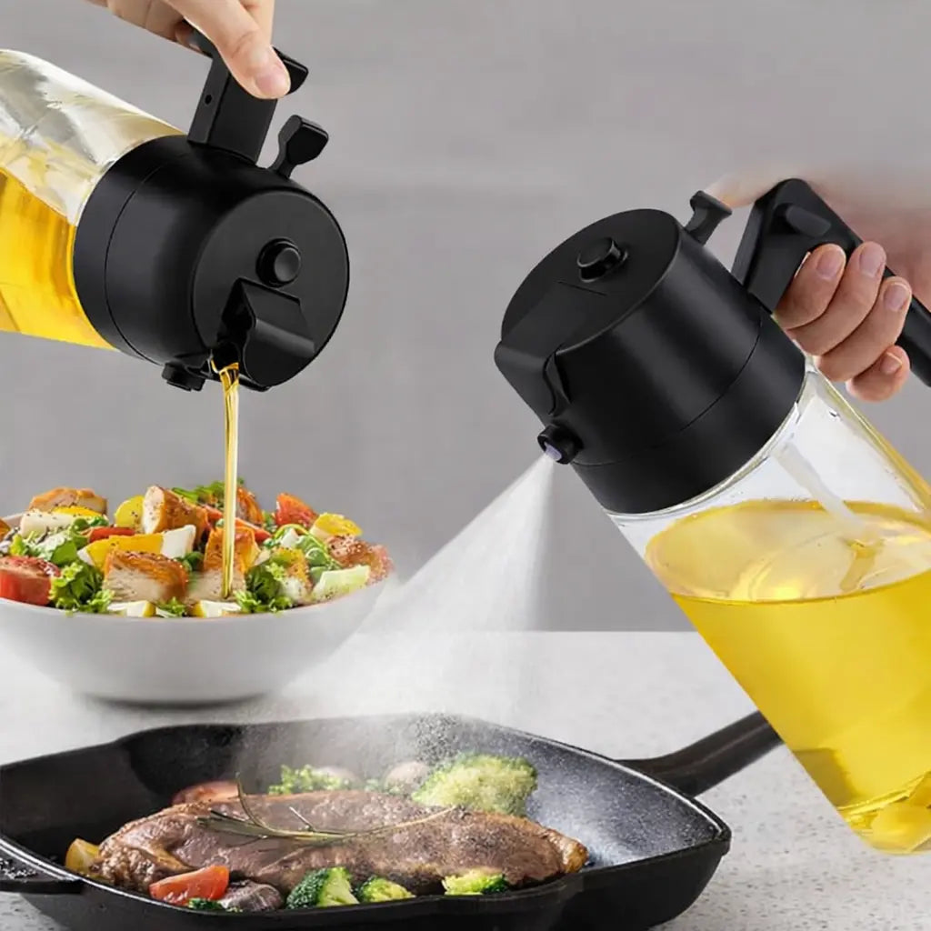 Pulverizator și Dozator Ulei 1+1 Gratis 500ml