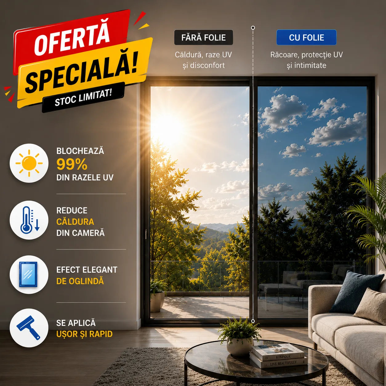 Solaris Mirror™ – Mai Multă Intimitate. Mai Puțină Căldură.