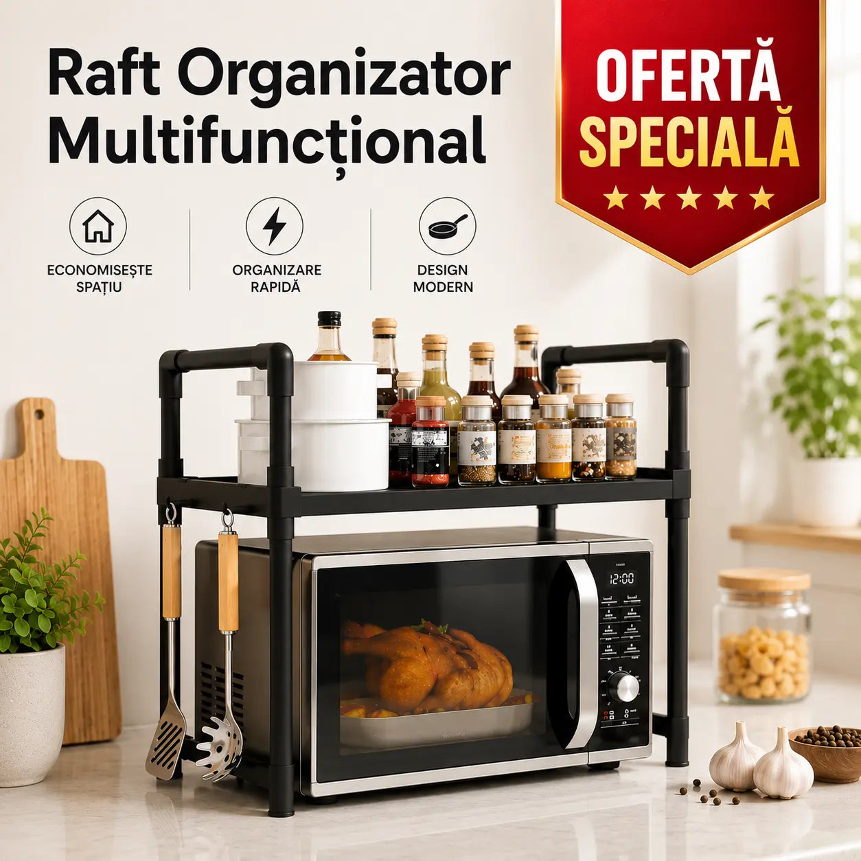 Raft Organizator Multifuncțional